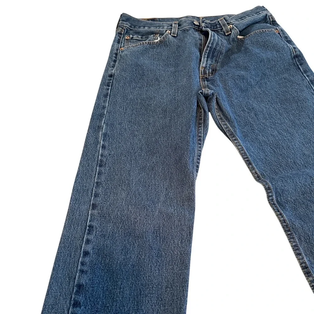 Levi's Men's 505‎ Blue Jeans Relaxed Fit Sz 33X32